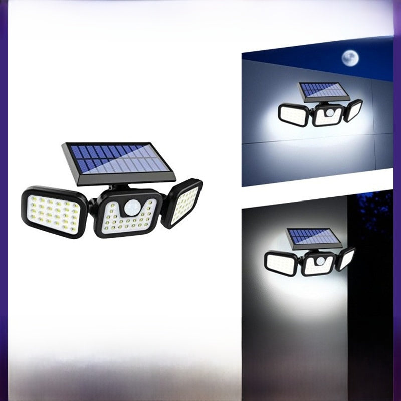 Solar-Powered Outdoor Motion Sensor Garden Light