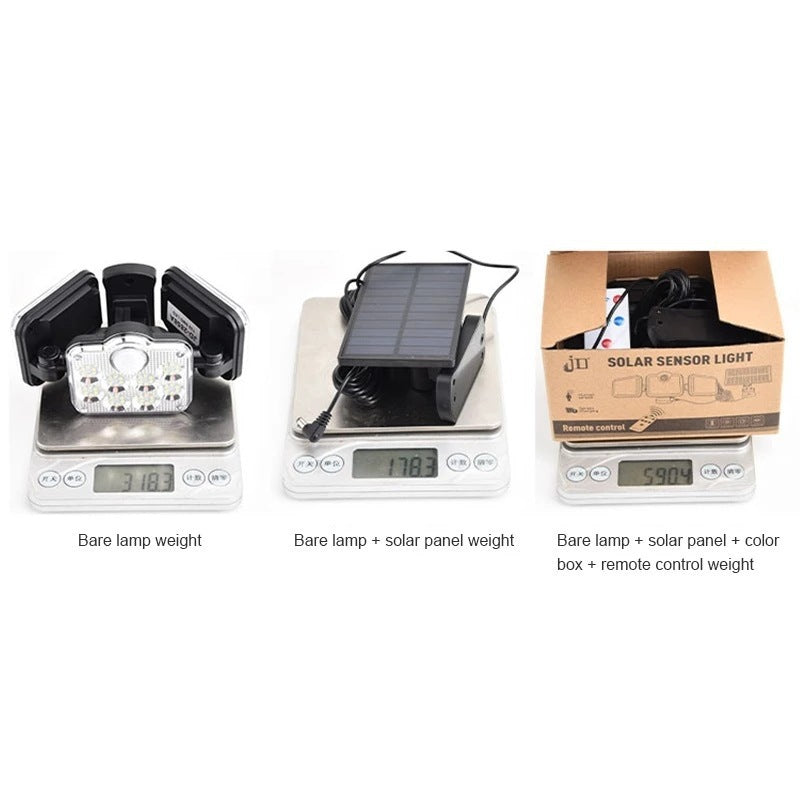 Solar-Powered Outdoor Motion Sensor Garden Light