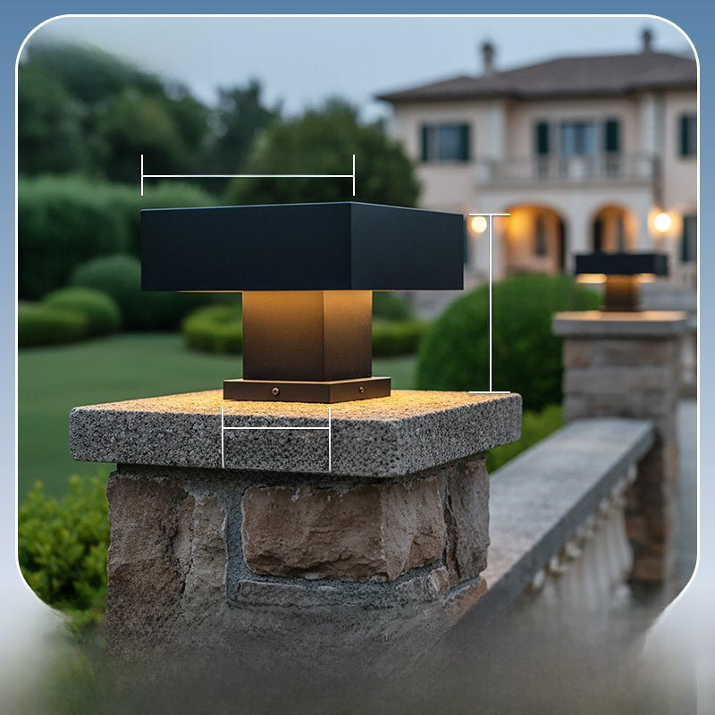 Solar Powered Outdoor Post Light