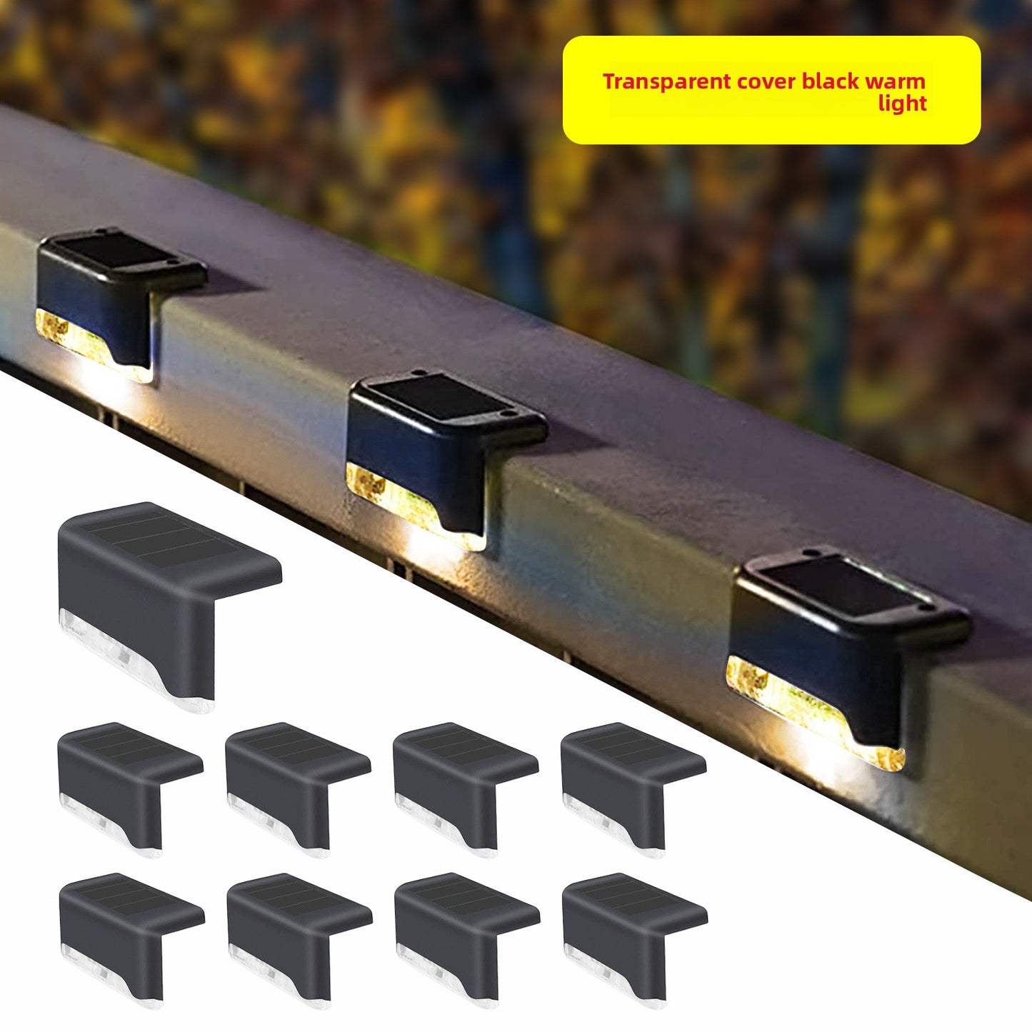 Solar Powered Outdoor Step Lights