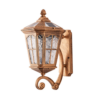 Solar Powered Outdoor Wall Lamp