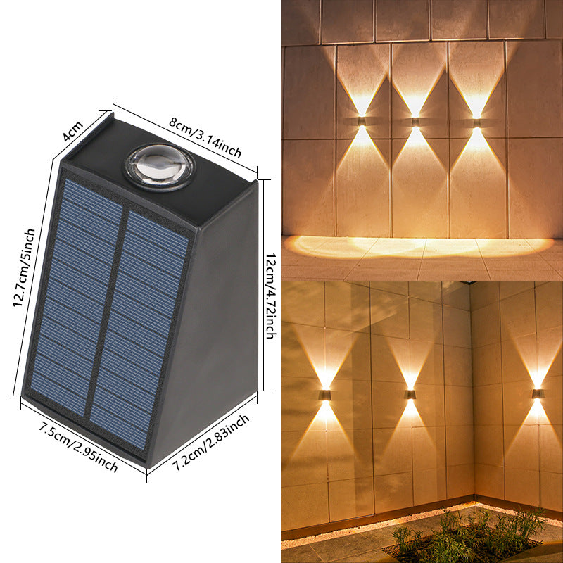 Solar Powered Outdoor Wall Light