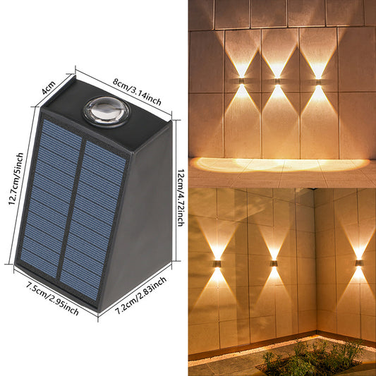 Solar Powered Outdoor Wall Light
