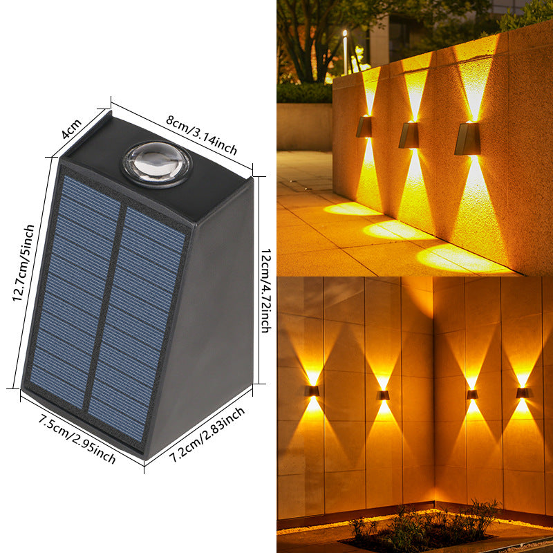 Solar Powered Outdoor Wall Light