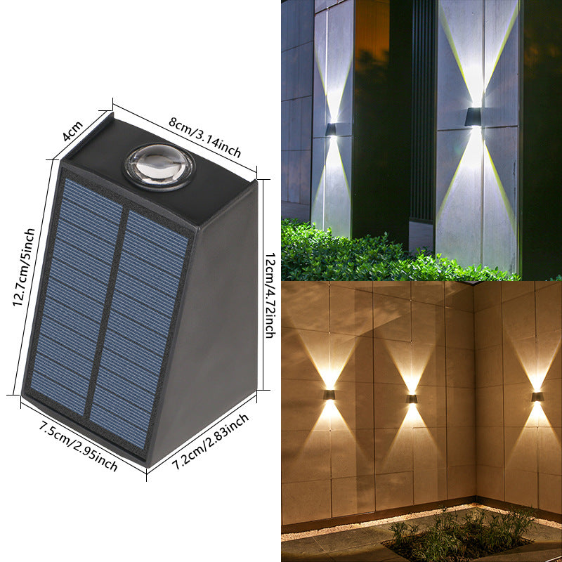 Solar Powered Outdoor Wall Light