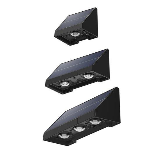 Solar Powered Outdoor Wall Light with Auto Dusk to Dawn Sensor