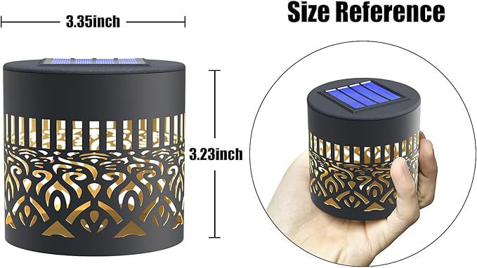 Solar Powered Outdoor Wall Light with Floral Pattern
