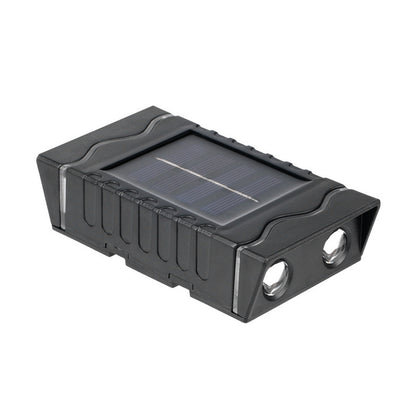Solar Powered Outdoor Wall Light with Up Down Illumination