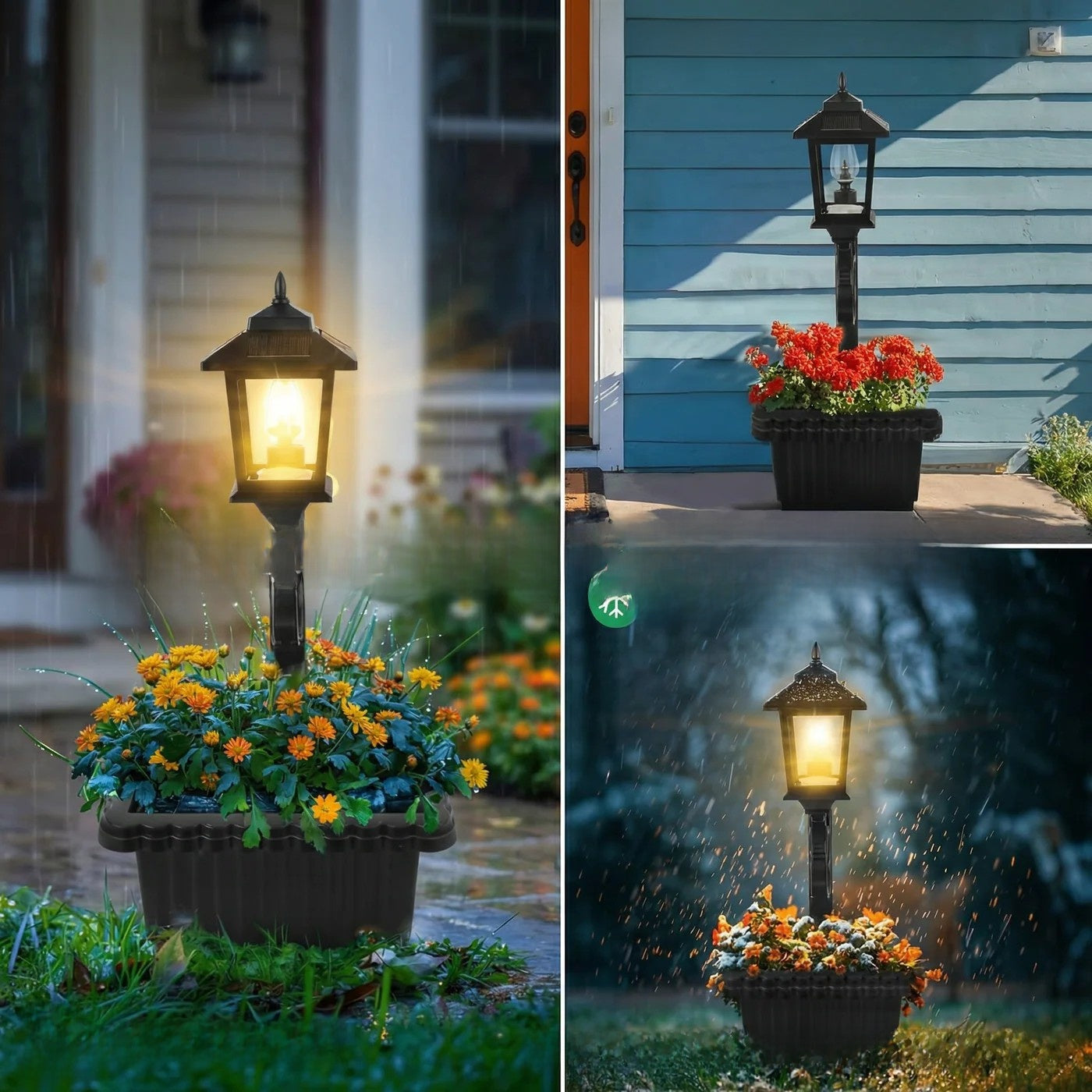 Solar-Powered Planting Column