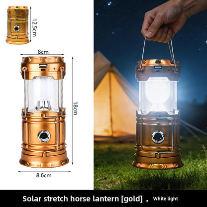 Solar Powered Portable Camping Lantern