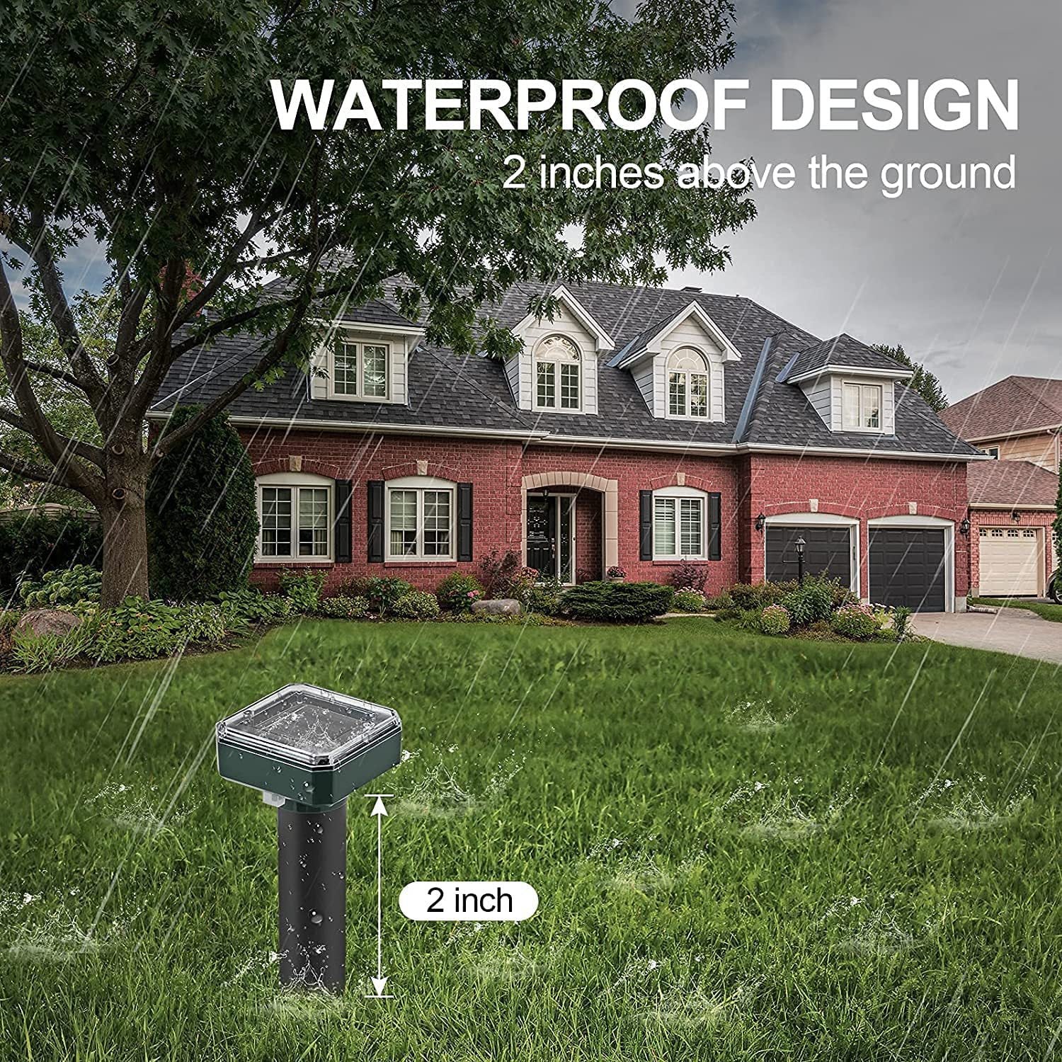 Solar-Powered Rodent Repeller Bird Repeller