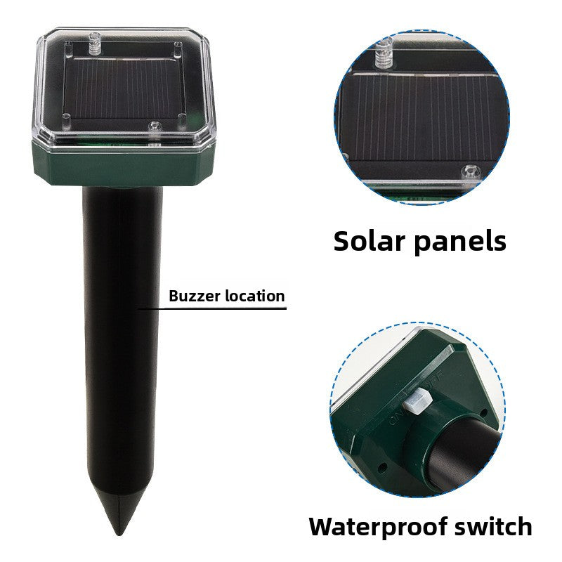 Solar-Powered Rodent Repeller Bird Repeller