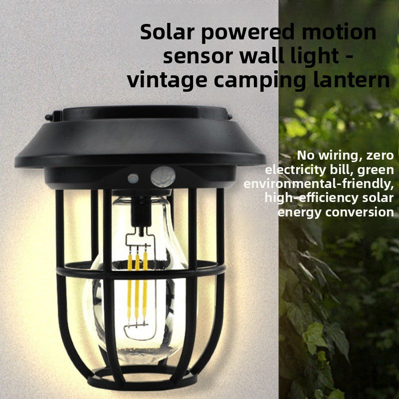 Solar-powered step lights