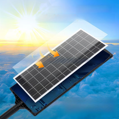 Solar-powered street light