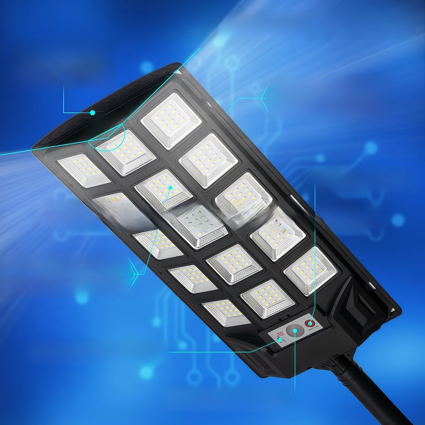 Solar-powered street light