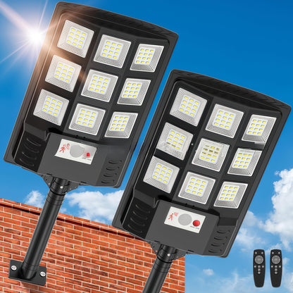 Solar-powered street light