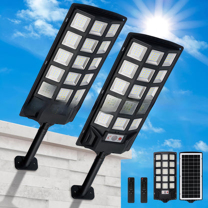 Solar-powered street light