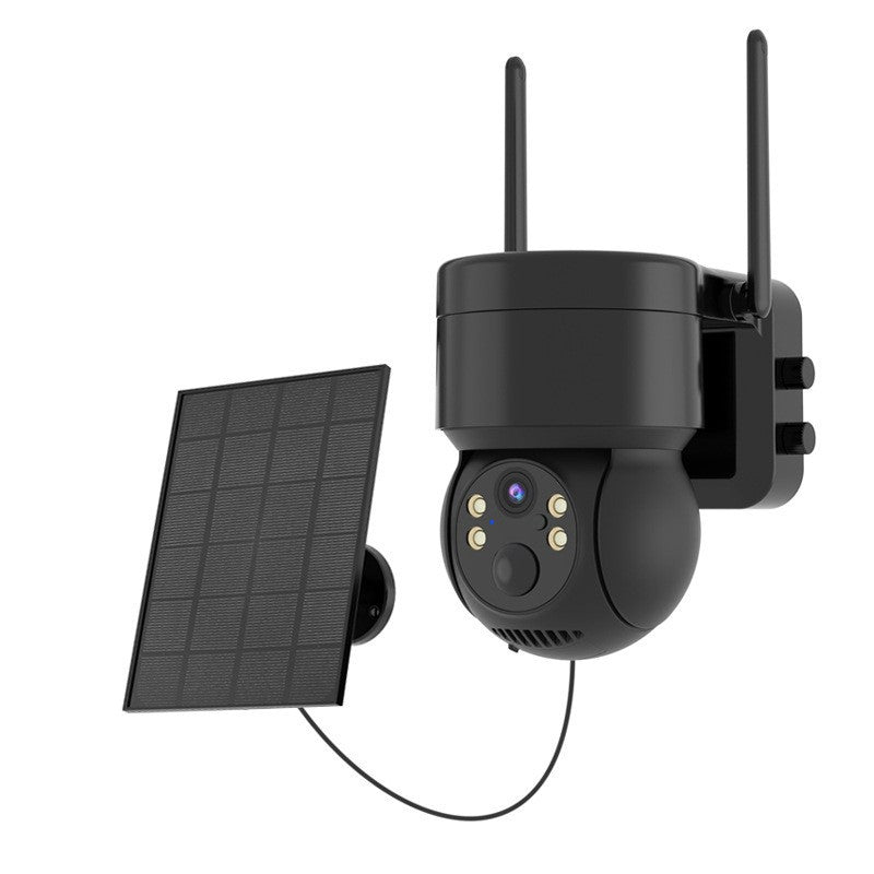 Solar-powered surveillance camera
