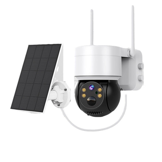 Solar-powered surveillance camera
