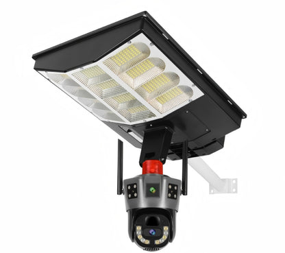 Solar-powered surveillance camera