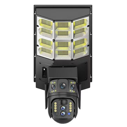 Solar-powered surveillance camera