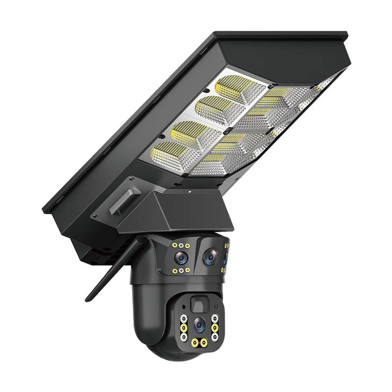 Solar-powered surveillance camera