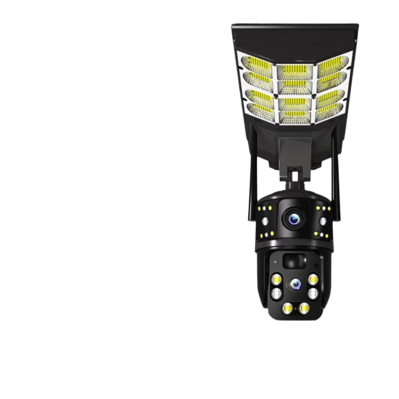 Solar-powered surveillance camera