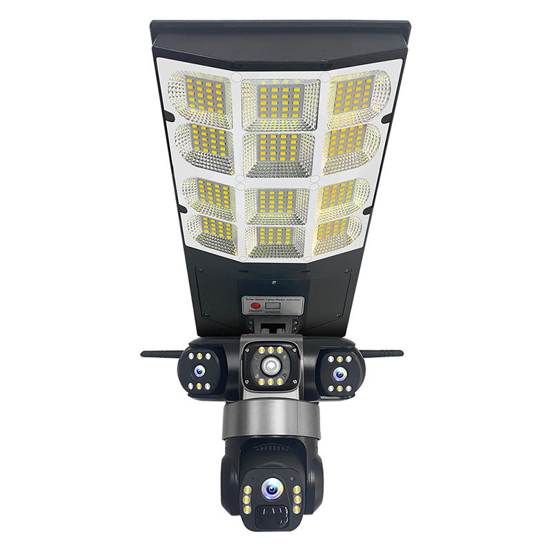Solar-powered surveillance camera