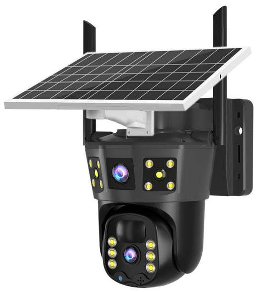 Solar-Powered Surveillance Camera