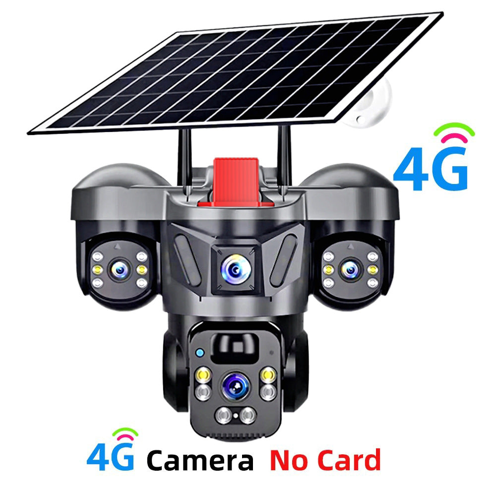 Solar-Powered Surveillance Camera