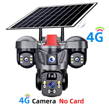 Solar-Powered Surveillance Camera