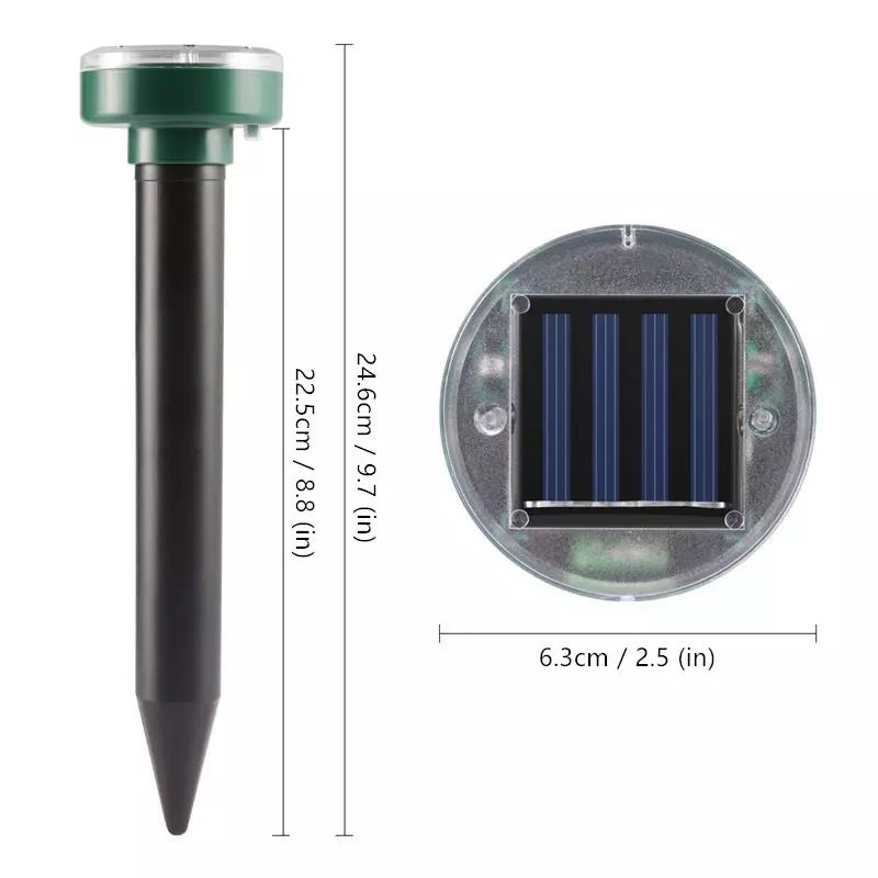 Solar Powered Ultrasonic Animal Repeller