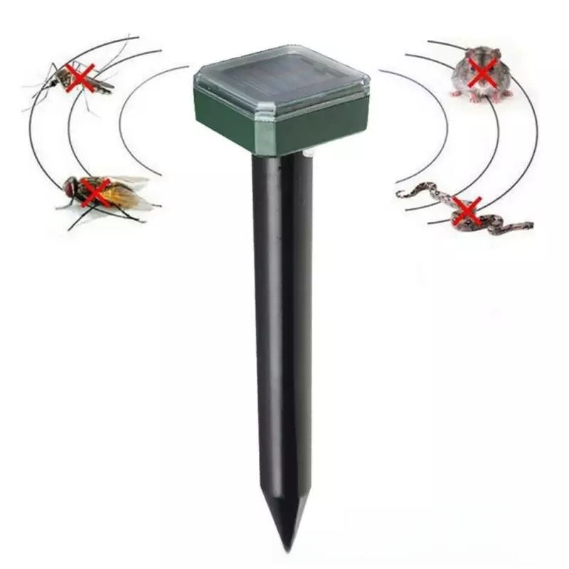 Solar Powered Ultrasonic Animal Repeller