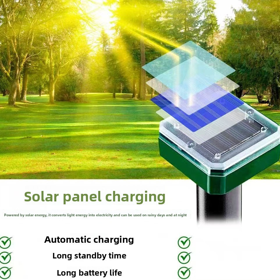 Solar Powered Ultrasonic Pest Repeller