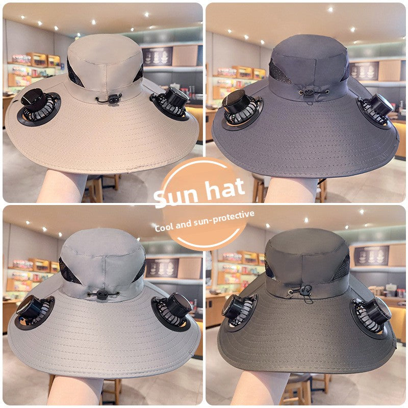 Solar Powered Ventilation Hat