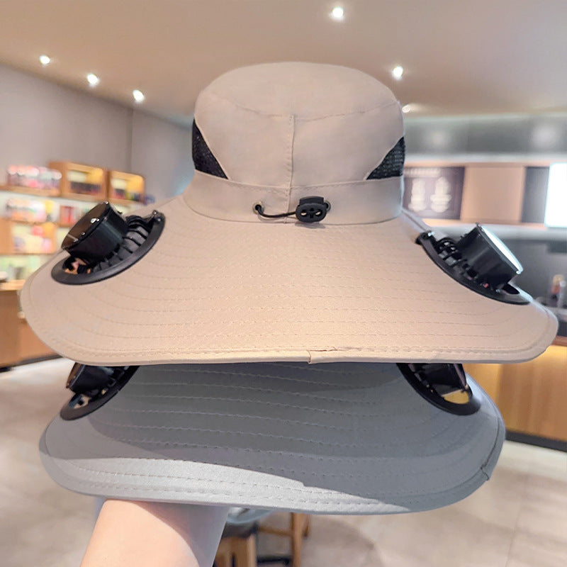 Solar Powered Ventilation Hat