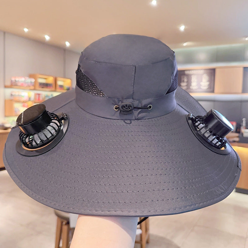 Solar Powered Ventilation Hat