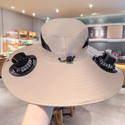 Solar Powered Ventilation Hat