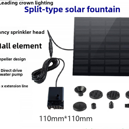 Solar Powered Water Fountain Pump