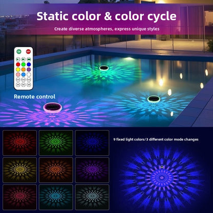 Solar Powered Waterproof LED Light