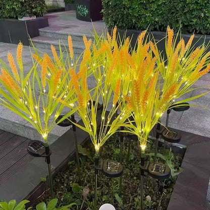 Solar Powered Wheat Ear Lawn Light