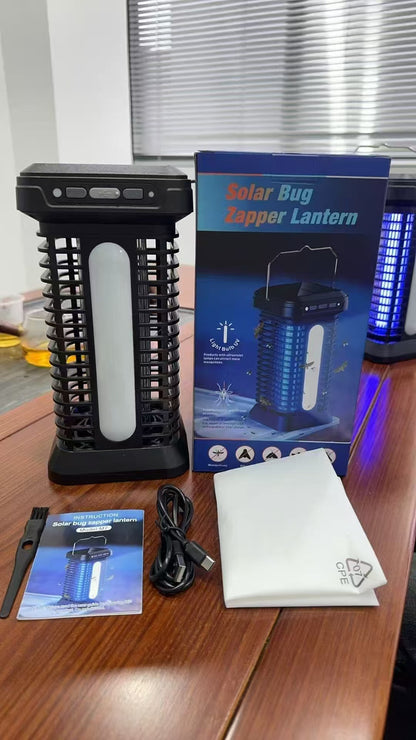 Solar Rechargeable Electric Mosquito Killer Lamp