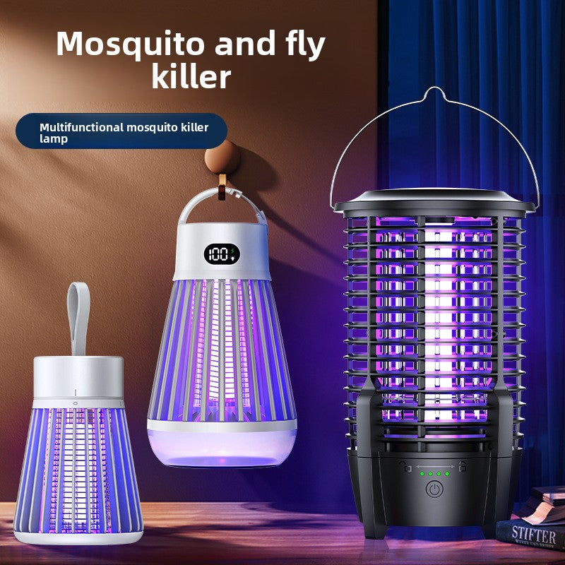 Solar Rechargeable Mosquito Killer Lamp