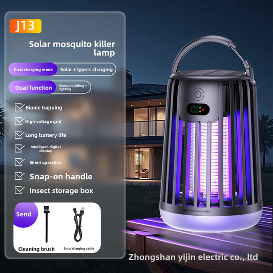 Solar Rechargeable Mosquito Killer Lamp