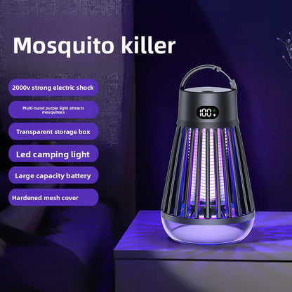 Solar Rechargeable Mosquito Killer Lamp