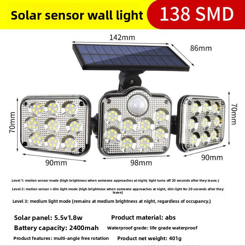 Solar Sensor Light