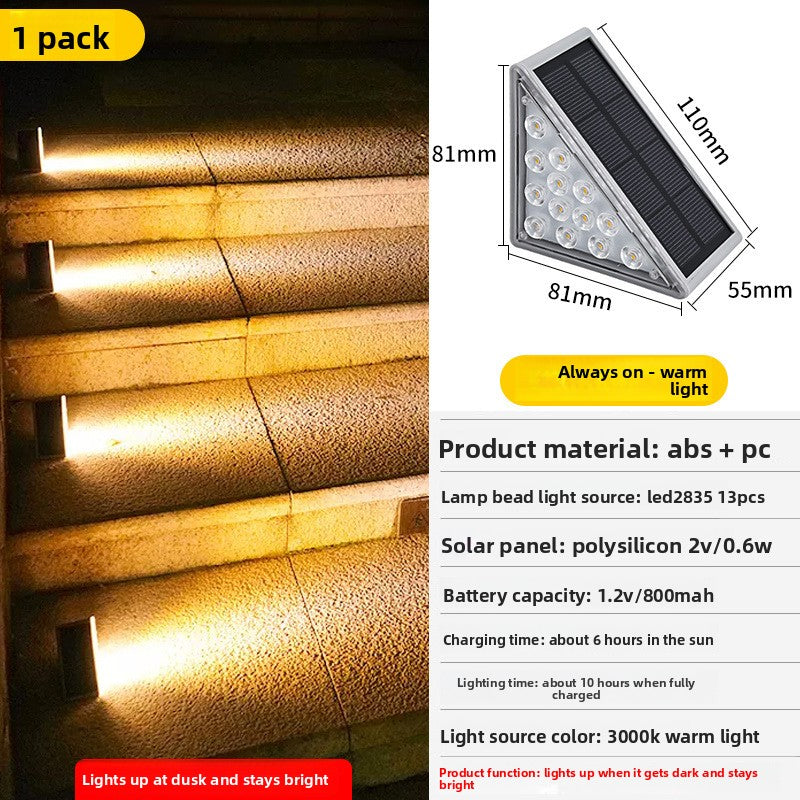 Solar Stair Step Light