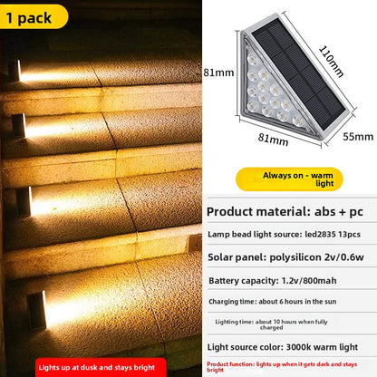 Solar Stair Step Light