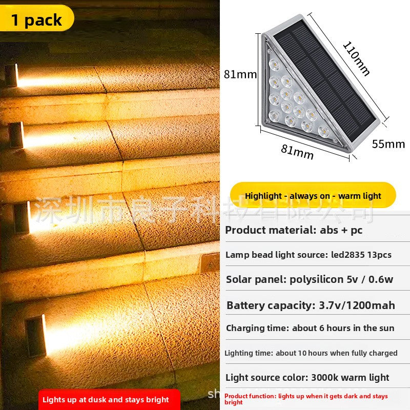 Solar Stair Step Light