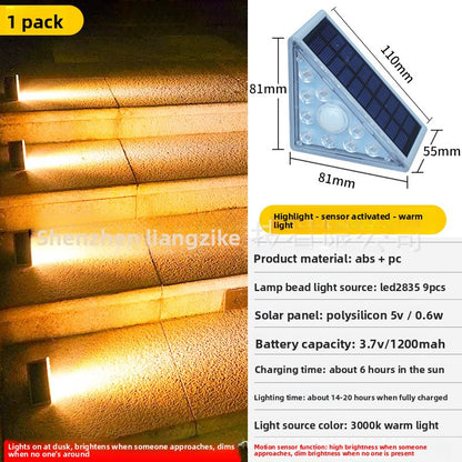 Solar Stair Step Light